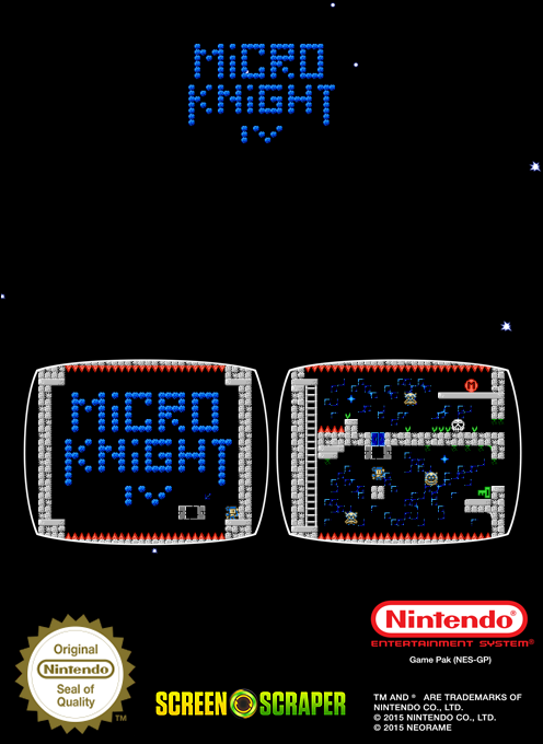 Micro Knight (Homebrew) — Box back